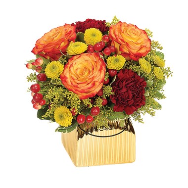 Shimmering Harvest Bouquet